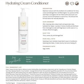 img 1 attached to Experience Ultimate Haircare With INNERSENSE Organic Beauty'S Non-Toxic Hydrating Cream Conditioner