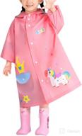 childrens raincoat toddler pink giraffe yy apparel & accessories baby boys logo