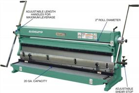 img 1 attached to Grizzly G0629 Three In One Sheet Metal Machine, 52-Inch