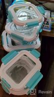 img 1 attached to Keep Your Food Fresh And Organized With EATNEAT Glass Food Storage Containers - A 10-Pack Set With Airtight Locking Lids review by Luis Harper