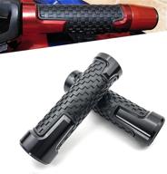 🏍️ non slip universal motorcycle grips 7/8'' 22mm aluminum handlebar grips for cbr 60f 125r 250r 400 cbr 600rr 900rr 954rr 1000rr fireblade (black) логотип