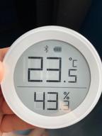 img 1 attached to Room temperature and humidity sensor Xiaomi ClearGrass Bluetooth Thermometer white review by Stanislaw Kalinowski ᠌