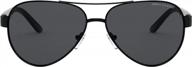 armani exchange ax2034s aviator sunglasses logo