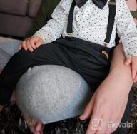 img 1 attached to 🧒 Gentlemen-Inspired Suspenders: Stylish Toddler Boys' Clothing Collection review by Djmikis Parker