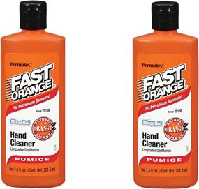 img 3 attached to Permatex Fast Orange Fine Pumice Lotion Hand Cleaner - 7.5 Fl Oz (2-Pack)