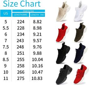 img 3 attached to UUBARIS Lightweight Sneakers Fanshion Athletic Women's Shoes ~ Athletic