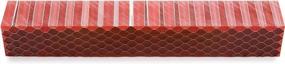 img 3 attached to WoodRiver Acrylic Honeycomb Pen Blank – Red
