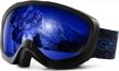 odoland youth ski goggles with s2 double lens, anti-fog & uv400 protection for snowboarding and skiing logo