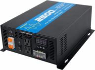 🔌 ngnwob 2500w pure sine wave inverter - dc to ac 12v to 110v - rv truck solar power converter with multiple outlets logo