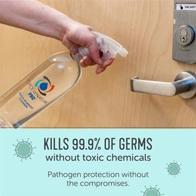 img 3 attached to 🧼 Force of Nature Pro EPA Registered Multi-Purpose Cleaner, Disinfectant & Deodorizer, Kills 99.9% of Germs, No Harsh Chemicals, Hospital Grade, Commercial Size, Includes 10x 10ml Capsules for 32oz & 64oz