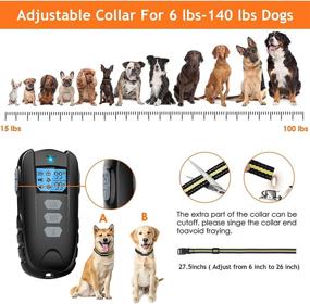 img 1 attached to 🐶 Waterproof Rechargeable Dog Training Collar with Remote – Dual Dog System, Electric Dog Shock Collar with Beep Vibration & Adjustable Safe Shock Levels, Suitable for Small Medium Large Dogs - 0 to 99 Levels of Training Set…