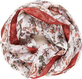 img 2 attached to 🧣 Stylish and Lightweight Paisley Scarves: Must-Have Spring Accessories for Women