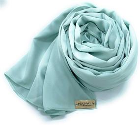 img 2 attached to Hanah Hijabs Premium Turban Headwrap Women's Accessories for Scarves & Wraps