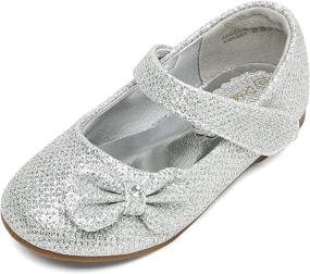 img 4 attached to DREAM PAIRS Angel 5 Uniform Ballerina Girls' Shoes ~ Flats