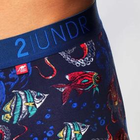 img 2 attached to Experience Ultimate Comfort With 2UNDR Swing Shift 3 Boxer Trunk Underwear