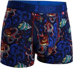 img 4 attached to Experience Ultimate Comfort With 2UNDR Swing Shift 3 Boxer Trunk Underwear