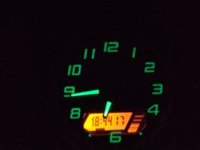 img 15 attached to CASIO Collection Men AQ-S800W-1B quartz watch, alarm clock, stopwatch, countdown timer, waterproof, power reserve indicator, hand illumination, display illumination, black