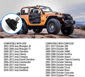 img 3 attached to 🔒 Secure your Ride with Locking Gas Cap for Jeep Chrysler Dodge Ram Vehicles - Enhance Fuel System Protection and Theft Prevention - Automotive Replacement