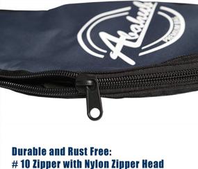 img 1 attached to Protect And Transport Your SUP Paddles With Abahub Premium Paddle Bag: Perfect For 2-Piece Adjustable And Fixed Carbon Paddles