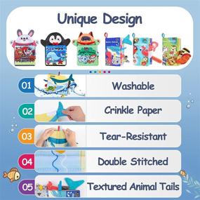 img 1 attached to 🎂 IPlay ILearn Crinkle Toddler Birthday