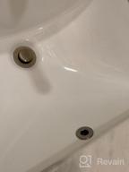img 1 attached to Upgrade Your Sink With BWE Brushed Nickel Basin Trim & Overflow Cover review by Juan Crane