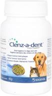 🦷 sogeval cle06800 clenz-a-dent plaque off food additive: a powerful solution for plaque control - 40g logo