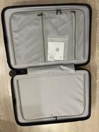 img 3 attached to Xiaomi smart suitcase, polycarbonate, 38 l, size S, gray review by Ognian Dimoff ᠌