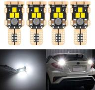 upgrade your car's backup and brake lights with blyilyb's 4-pack nonpolarity led bulbs - high power, 6000k, 1800 lumens, and error free! logo