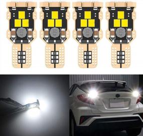 img 4 attached to Upgrade Your Car'S Backup And Brake Lights With BlyilyB'S 4-Pack Nonpolarity Led Bulbs - High Power, 6000K, 1800 Lumens, And Error Free!