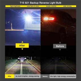 img 1 attached to Upgrade Your Car'S Backup And Brake Lights With BlyilyB'S 4-Pack Nonpolarity Led Bulbs - High Power, 6000K, 1800 Lumens, And Error Free!