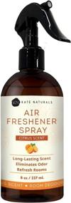 img 4 attached to 🍋 Kate Naturals Citrus Air Freshener Spray - Tangy Aroma & Odor Eliminator (8 fl oz) for Pillow, Linen & Room - Essential Oils Included!