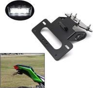 xitomer fender eliminator for ninja300 ex300 & ninja250 ex250 2013-2022 with led license plate light - compatible with oem & stock/aftermarket turn signal логотип