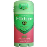 💪 mitchum women's advanced control powder: long-lasting odor protection and sweat control logo