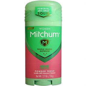 img 1 attached to 💪 Mitchum Women's Advanced Control Powder: Long-lasting Odor Protection and Sweat Control