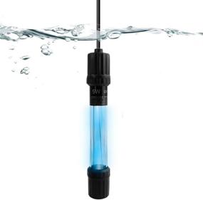 img 4 attached to PULACO 5W UVC Submersible Lamp for Aquarium, Pond, 🐠 Garden Water Project - Algae Clean Light for Pet Drinking Water