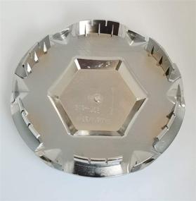 img 1 attached to 🔴 GMC Wheel Hub Center Caps Emblem Chrome Rim Center Hubs for 2002-2007 GMC Envoy XL XUV N80 Wheel 9593396 - 6-Spoke 17" - New and Genuine