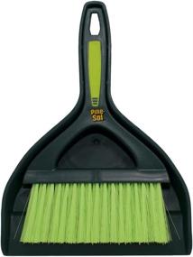 img 4 attached to 🌲 Pine-Sol Mini Dustpan and Brush Set: Compact Nesting Snap-On Design – Convenient Portable Cleaning Kit, Green