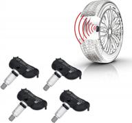 get accurate pressure readings with seineca 4-pack tpms 315mhz sensors compatible with acura csx & honda civic insight logo