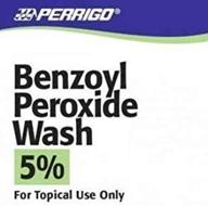 🧼 benzoyl peroxide lq 5% 142g wash: ultimate skin solution for acne treatment logo