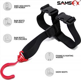 img 1 attached to Organize And Dry Your Fishing Gear With SAMSFX Wader Boot Hanger