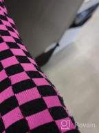 img 1 attached to Women'S Striped Arm Warmers Fingerless Gloves (3 Pairs) review by Kari Harden
