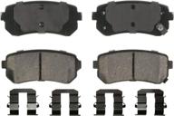 superior stopping power: wagner 🚗 quickstop zd1398 ceramic disc brake pad set логотип