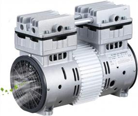 img 1 attached to High Flow 7.06CFM Oilless Diaphragm Vacuum Pump: Industrial Grade, Oil-Free Piston Technology, 200L/Min - AC 110V