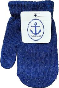 img 1 attached to 🧤 Stay Warm with Yacht Smith Colorful Stretch Mittens - Perfect Girls' Winter Accessories