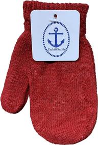 img 3 attached to 🧤 Stay Warm with Yacht Smith Colorful Stretch Mittens - Perfect Girls' Winter Accessories