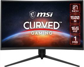 img 1 attached to MSI Optix G27CQ4 Non-Glare 2560X1440P Resolution, 165Hz Curved Monitor with Blue Light Filter, Flicker-Free & Adaptive Sync