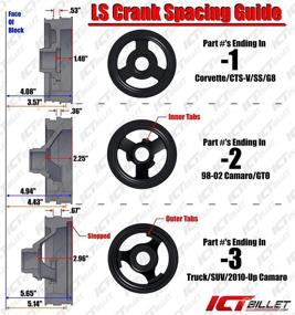 img 2 attached to ICT Billet Relocation Compatible 551581 LS30 3