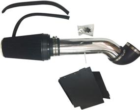 img 4 attached to 🌬️ MILLION PARTS Cold Air Intake System Kit for Chevy Silverado & Sierra 1999-2006 V8/4.8L/5.3L - Black