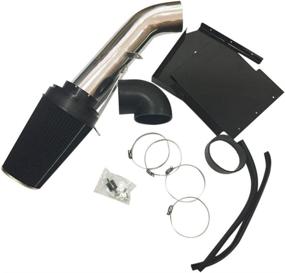 img 3 attached to 🌬️ MILLION PARTS Cold Air Intake System Kit for Chevy Silverado & Sierra 1999-2006 V8/4.8L/5.3L - Black