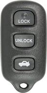 🔑 convenient keyless2go replacement: new keyless entry remote car key fob 4 button fcc gq43vt14t logo